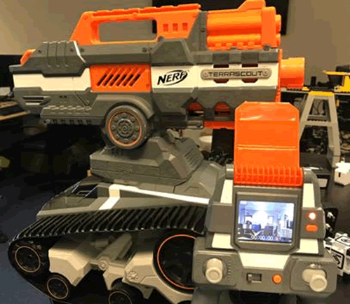 computer controlled nerf gun