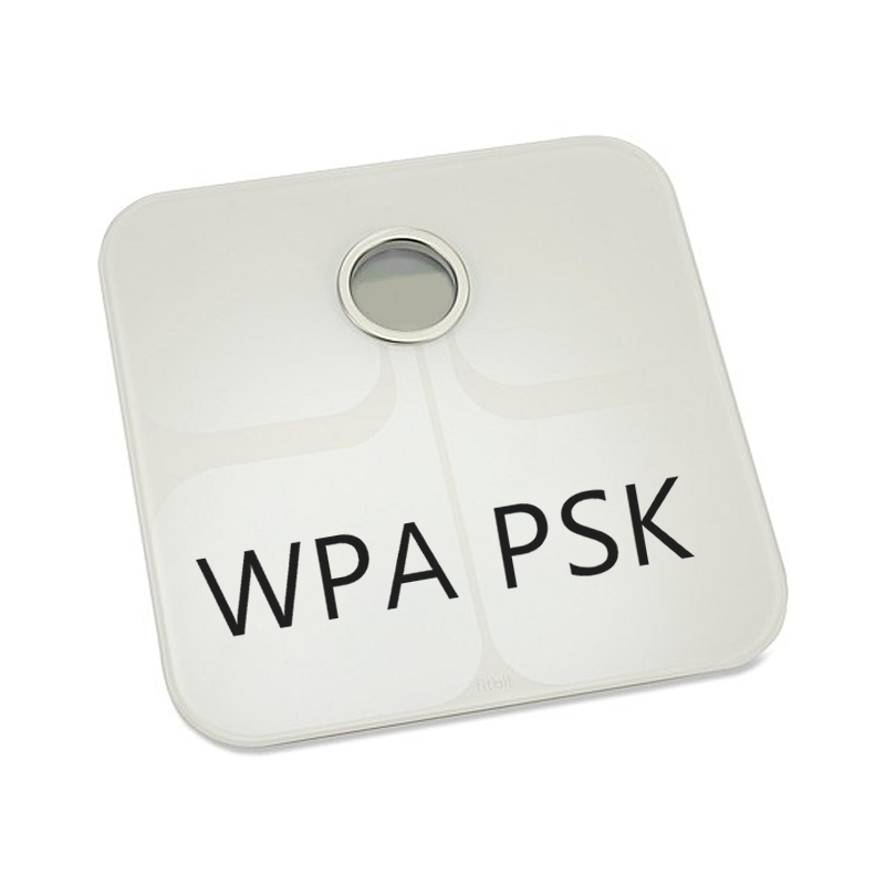 Extracting your WPA PSK from bathroom scales