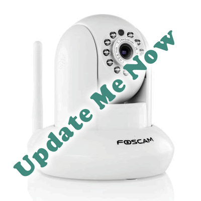 All your video are belong to us. The Foscam webcam