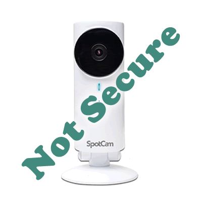 Home security camera isn’t secure. SpotCam in the spotlight