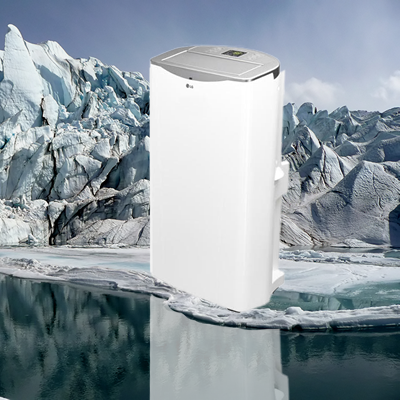 The Wi-Fi enabled LG air conditioner
