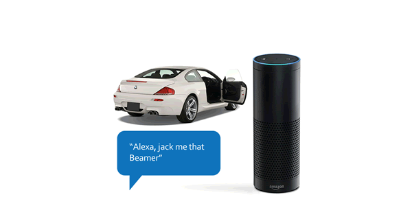 BMW integrates Alexa / Echo. Did I read that right?!
