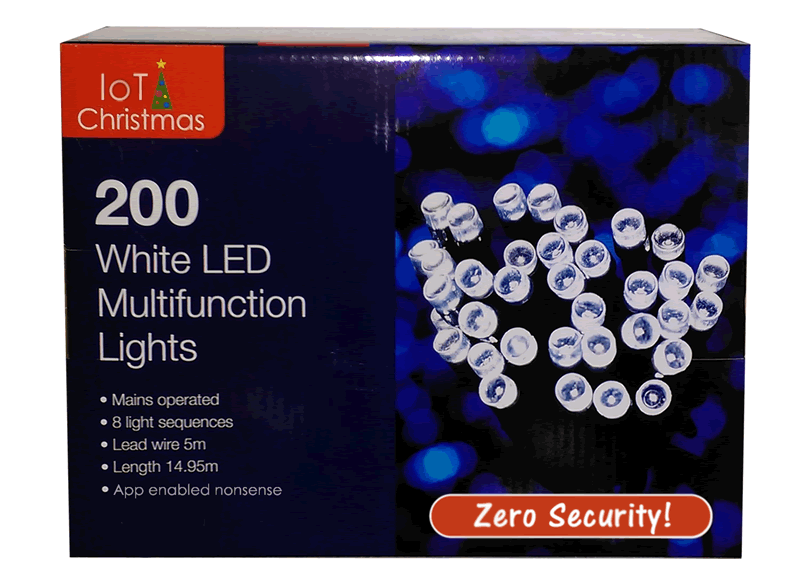 Christmas lights. Festive security issues?
