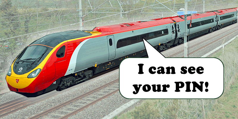 Girl on a train. The snooping girl on a train