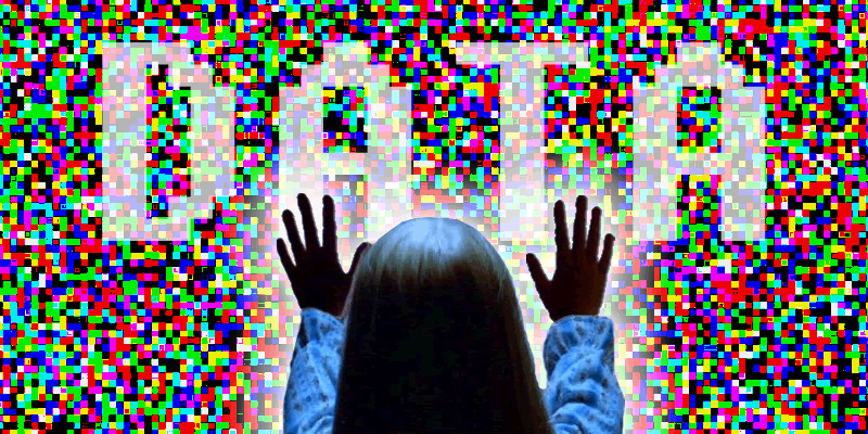Exfiltration by encoding data in pixel colour values