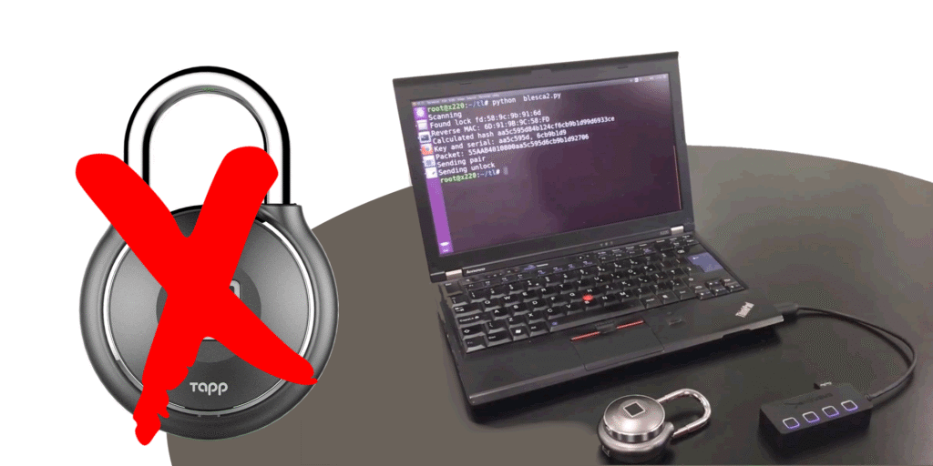 Totally Pwning the Tapplock Smart Lock