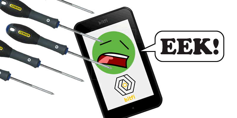 Hacking the Bitfi Part 3: The device with no storage