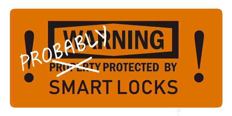 Smart Locks: Dumb Security