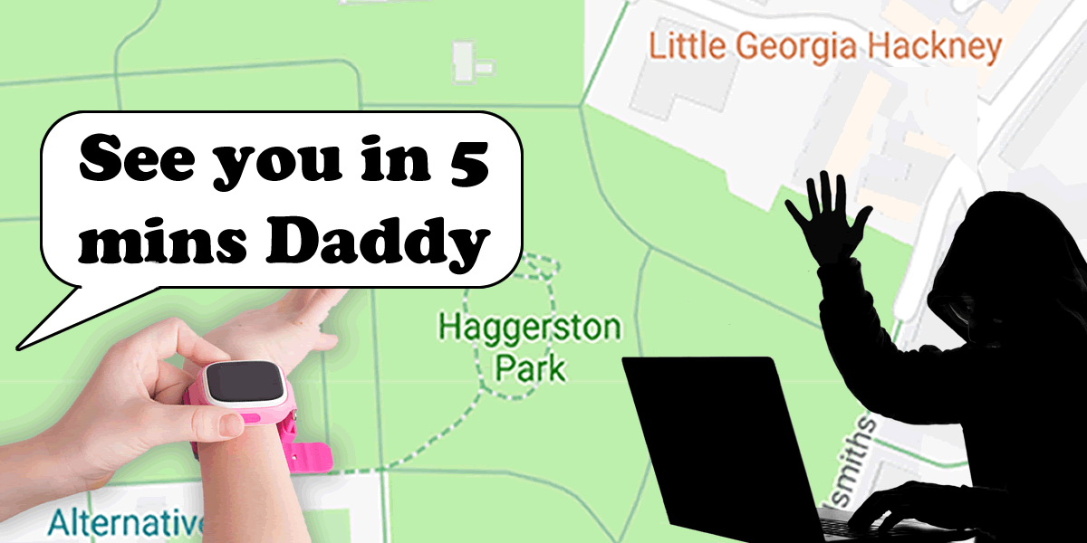Tracking and snooping on a million kids