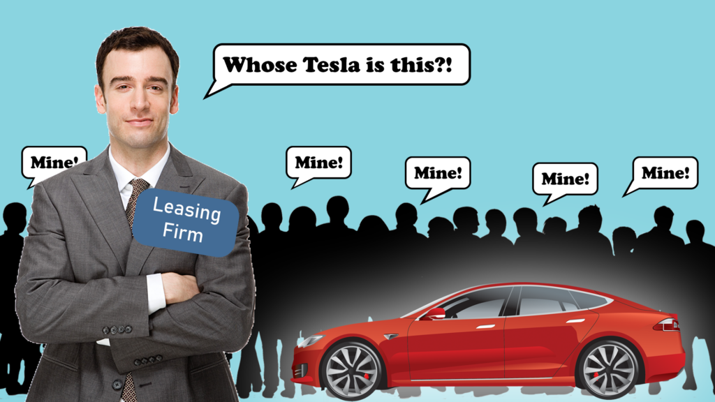 Who has access to your leased Tesla?