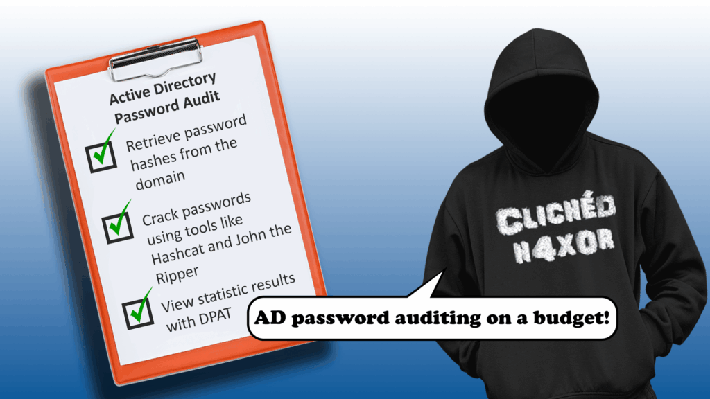 How to conduct a Password Audit in Active Directory (AD)