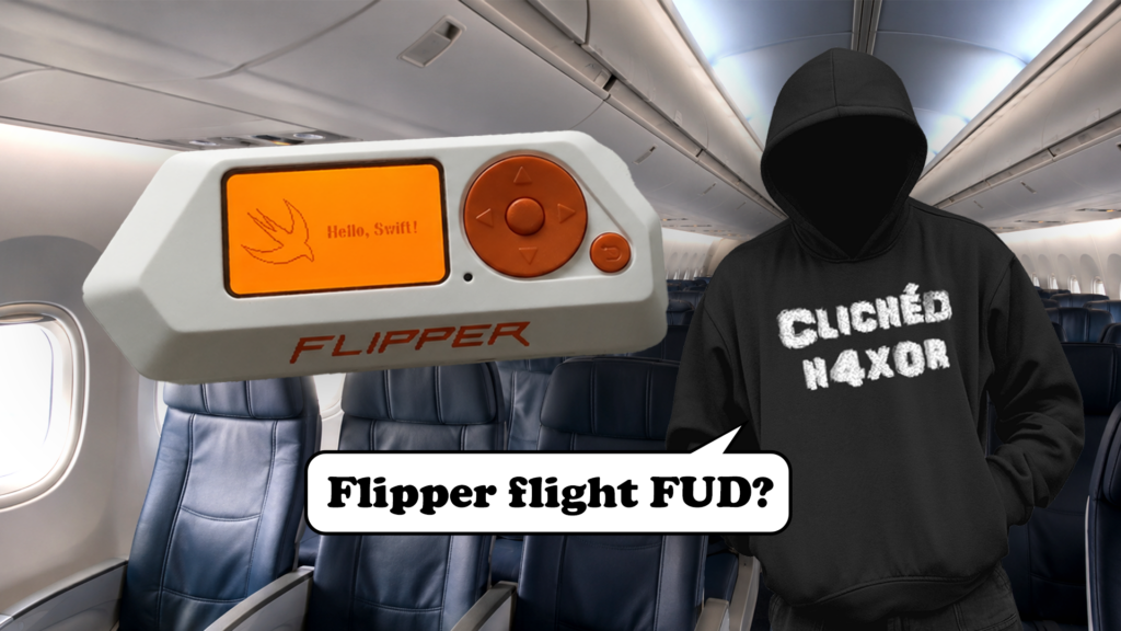 Flying with the Flipper Zero 