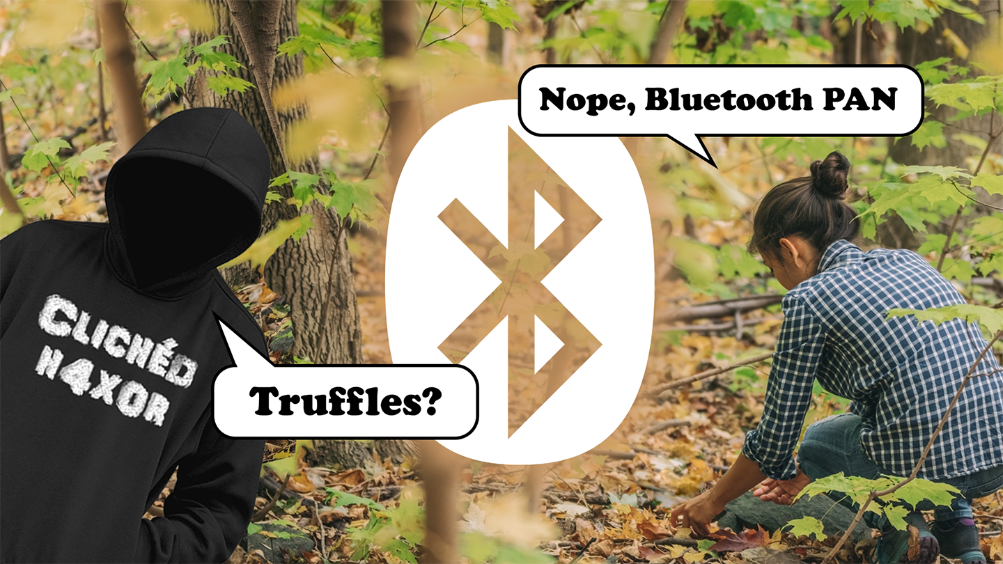 Living off the land with Bluetooth PAN