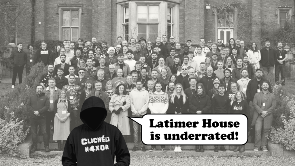 Listening in at Latimer House. RF emissions and more