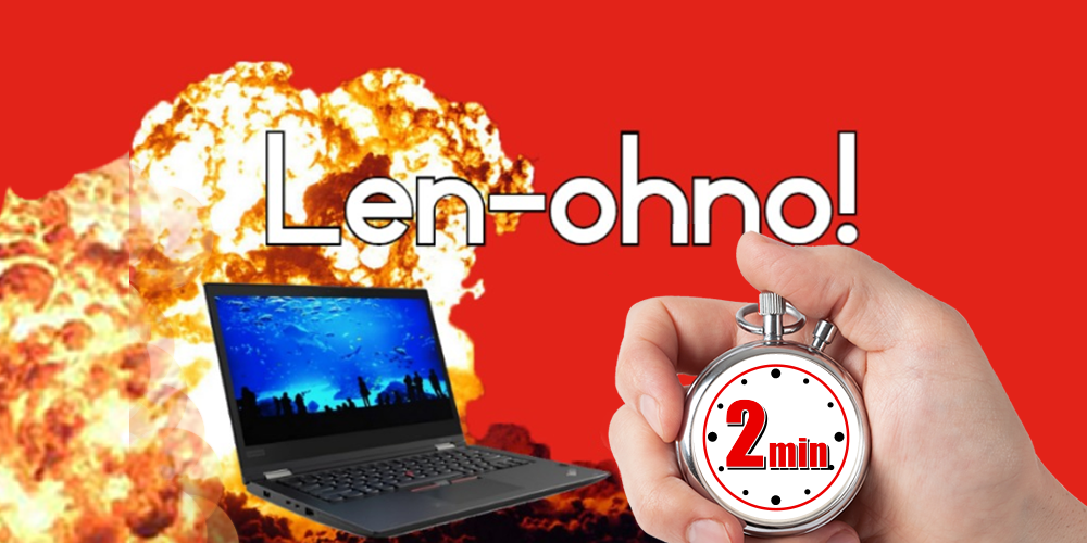 PrivEsc in Lenovo Vantage. Two minutes later