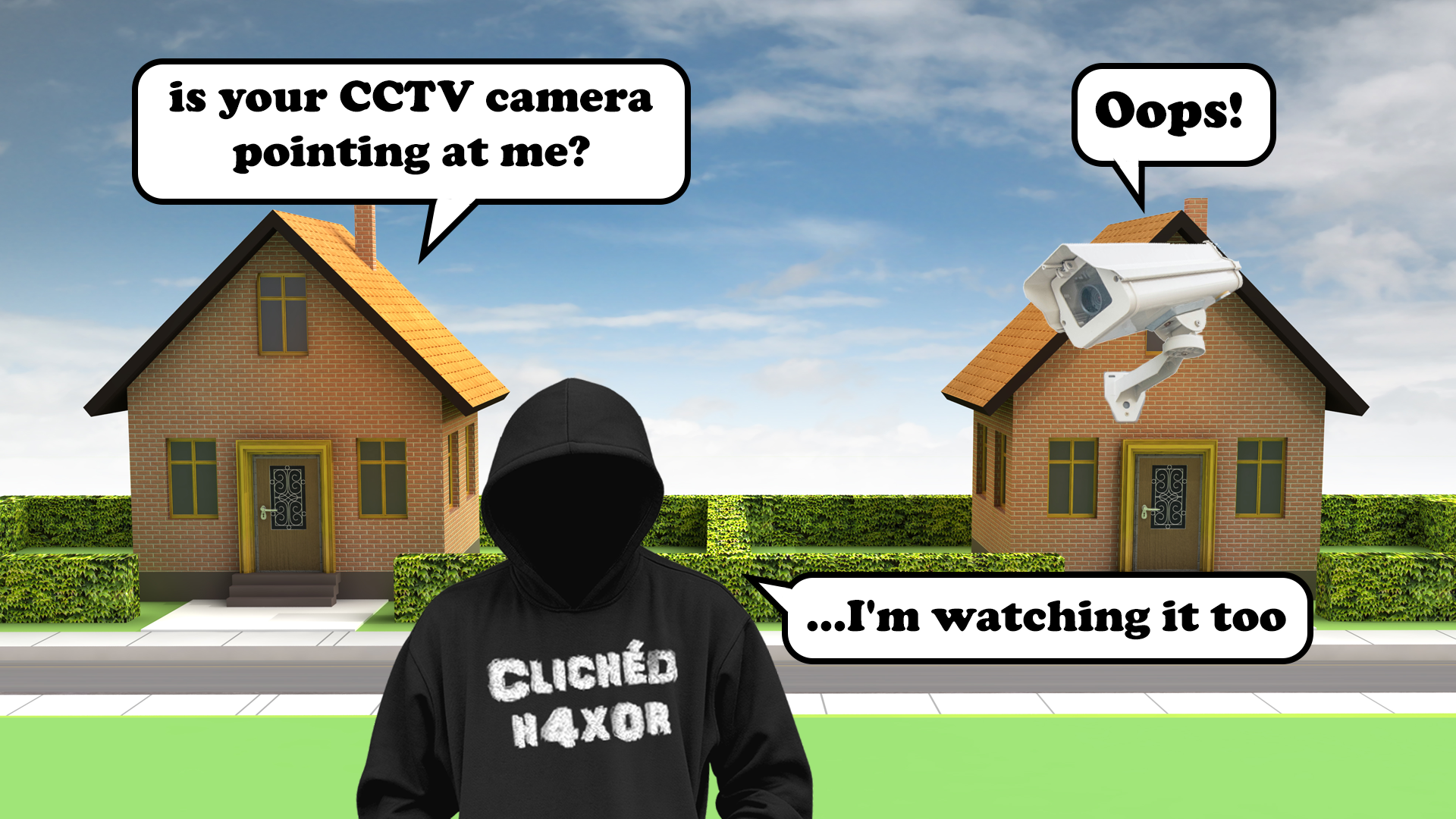 Domestic CCTV and audio recording