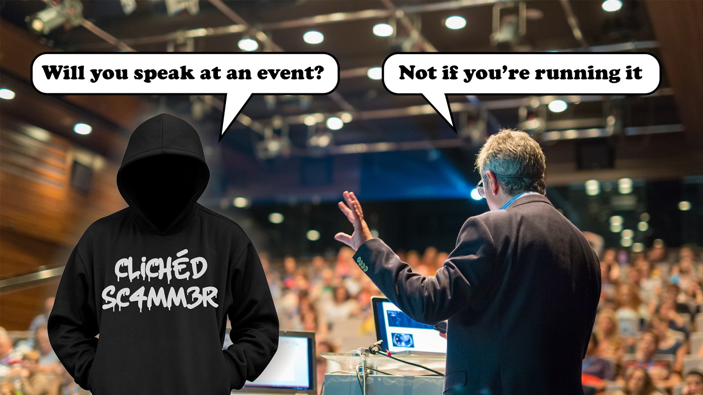 Navigating the perilous waters of conference invitations