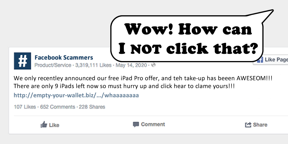 Scams and how to spot them