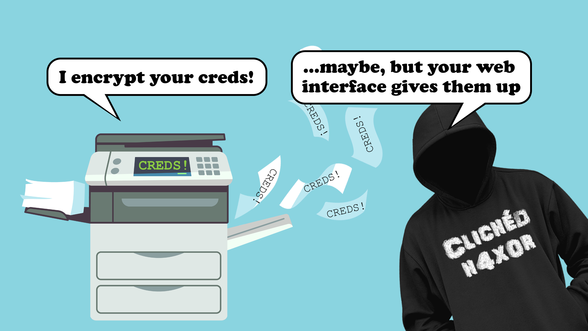 FujiFilm printer credentials encryption issue fixed