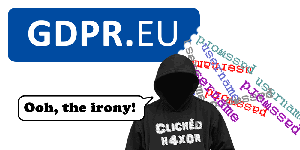 GDPR.EU has er… a data leakage issue