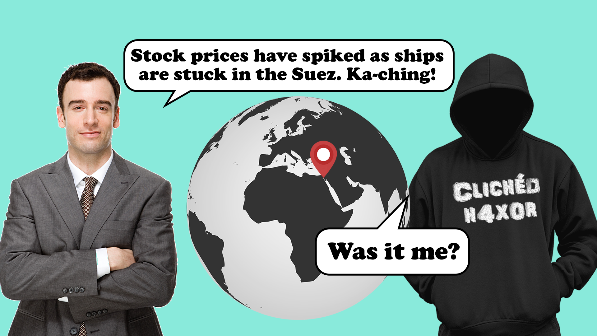 Monetising hacking by shorting commodity shipments