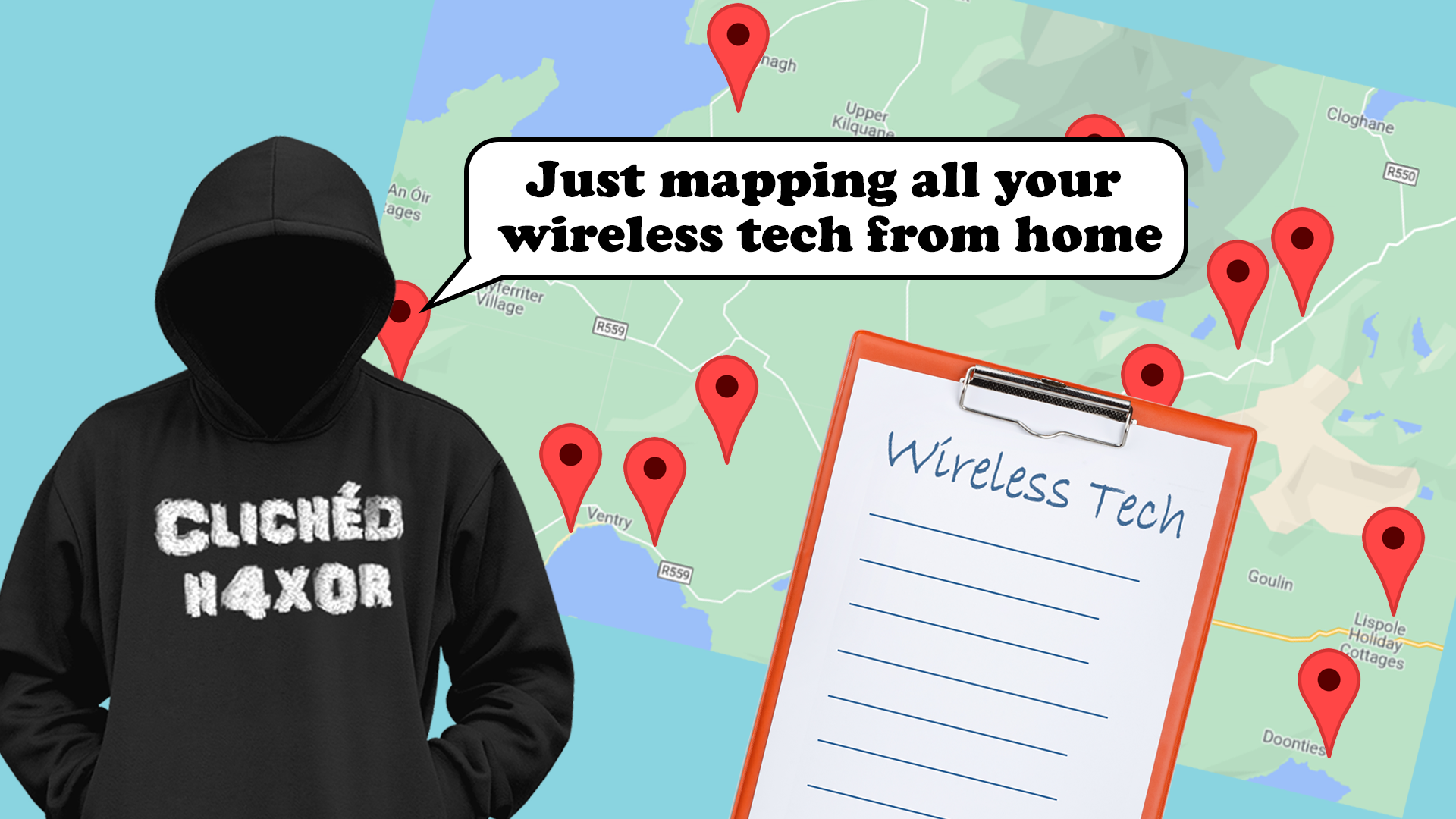 OpSec. Hunting wireless access points