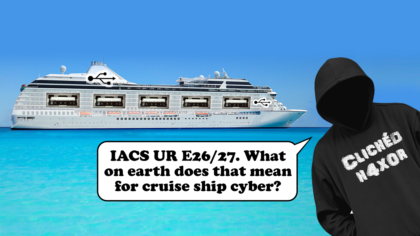 Pen testing cruise ships