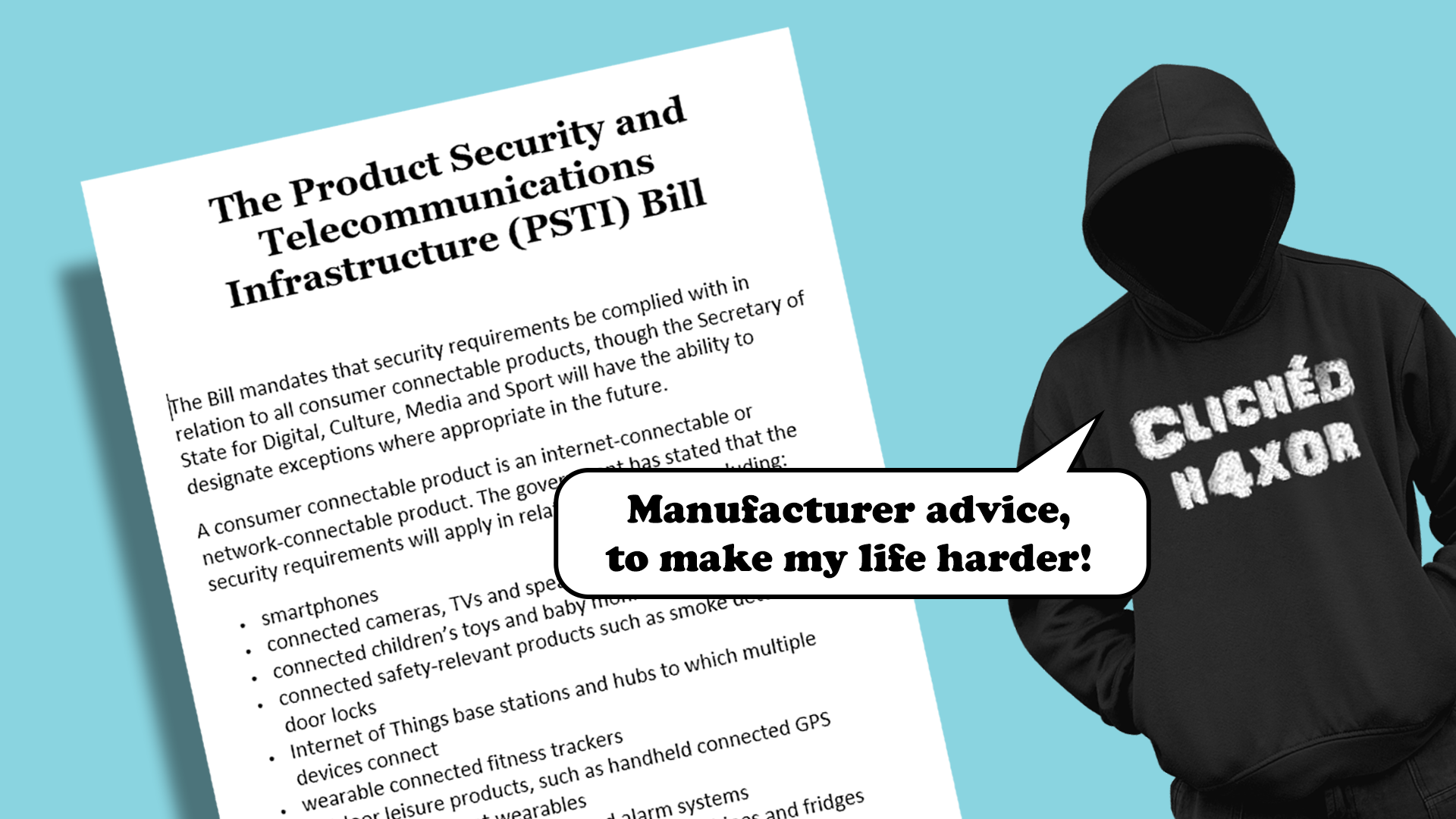 Advice for manufacturers on the coming PSTI regulation