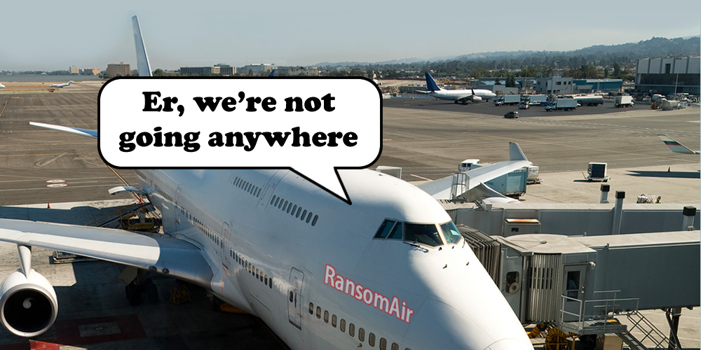Ransomware. In the air?