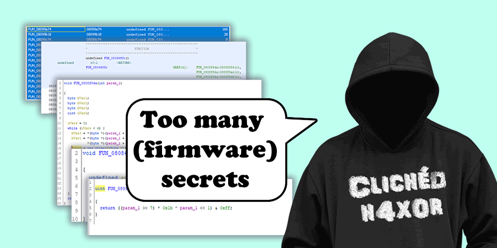 Reverse Engineering Keys from Firmware. A how-to