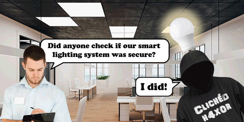 Smart lighting security