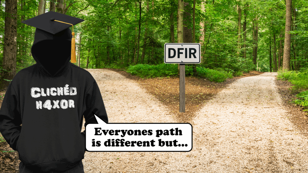 Finding your path into DFIR 