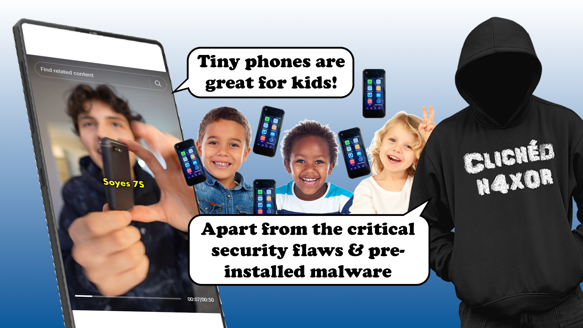 Security flaws found in tiny phones promoted to children