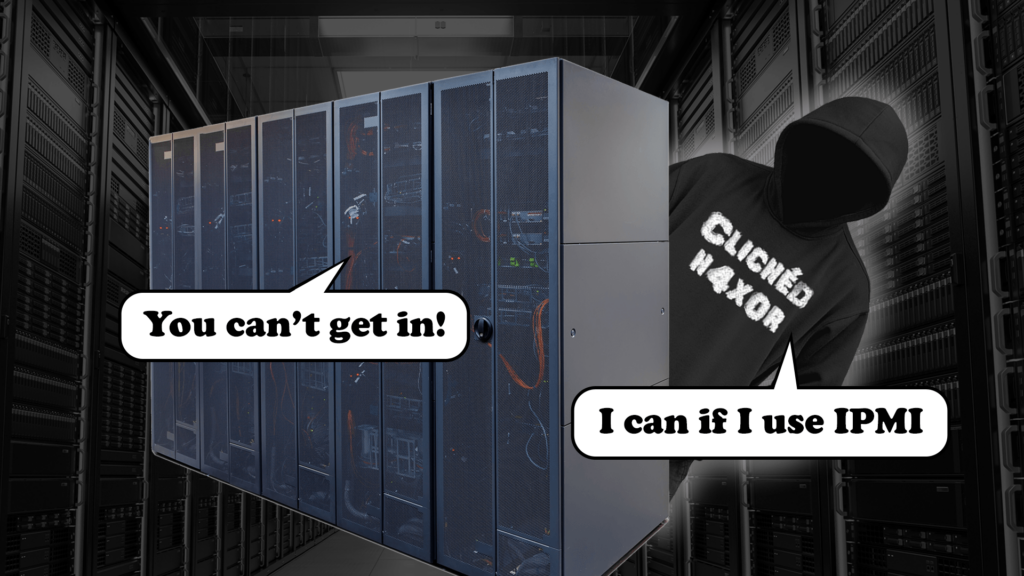 Backdoor in the Backplane. Doing IPMI security better