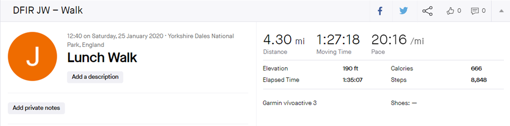 Garmin Activity Image