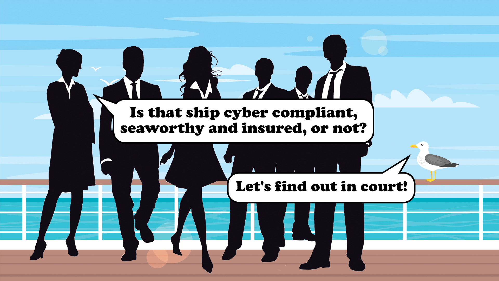 Maritime lawyers assemble!
