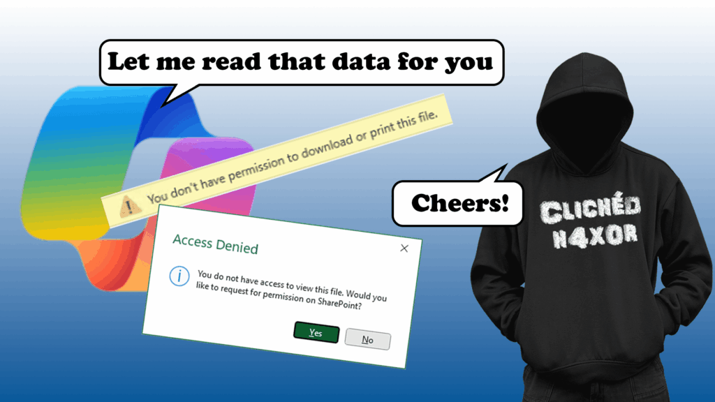 Bypass SharePoint Restricted View to exfiltrate data using Copilot AI and more…