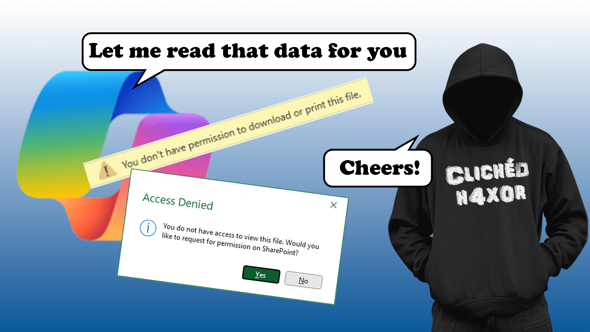 Bypass SharePoint Restricted View to exfiltrate data using Copilot AI and more…