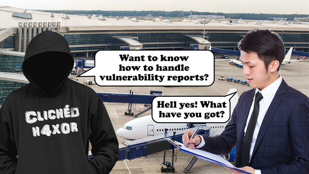 How to handle vulnerability reports in aviation
