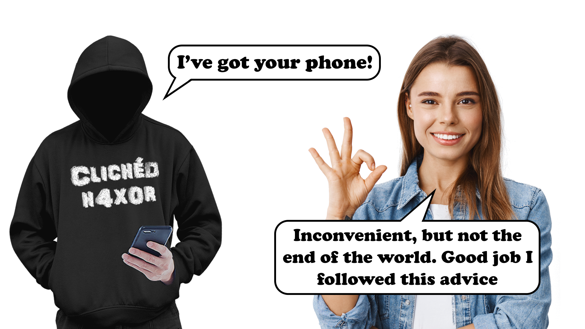 How can you protect your data, privacy, and finances if your phone gets lost or stolen?