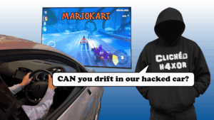 How we turned a real car into a Mario Kart controller by intercepting CAN data