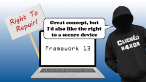 Framework 13. Press here to pwn 