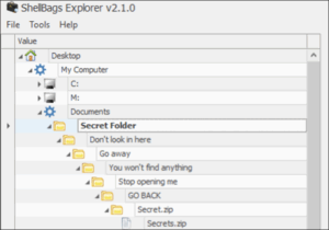 Shellbug App DFIR tools and techniques for tracing user footprints through Shellbags ...