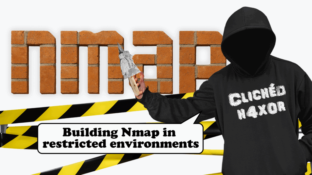 Compiling static Nmap binary for jobs in restricted environments