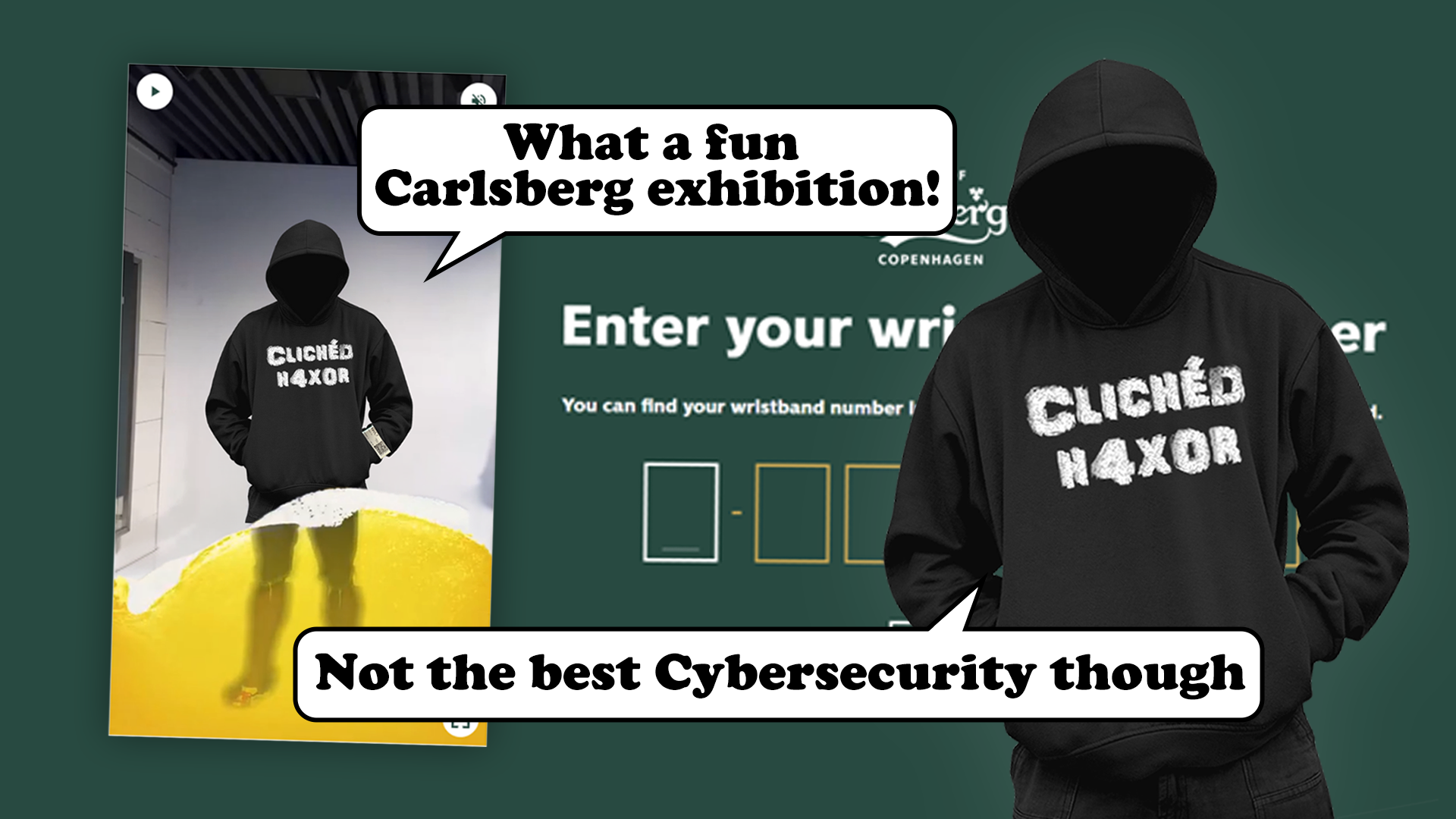 Carlsberg… probably not the best cybersecurity in the world 