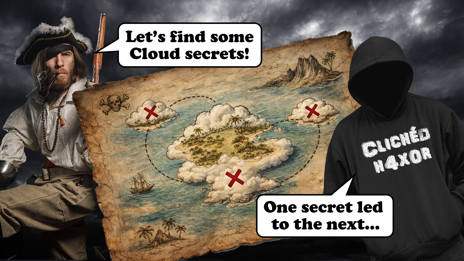 Compromising a multi-cloud environment from a single exposed secret 