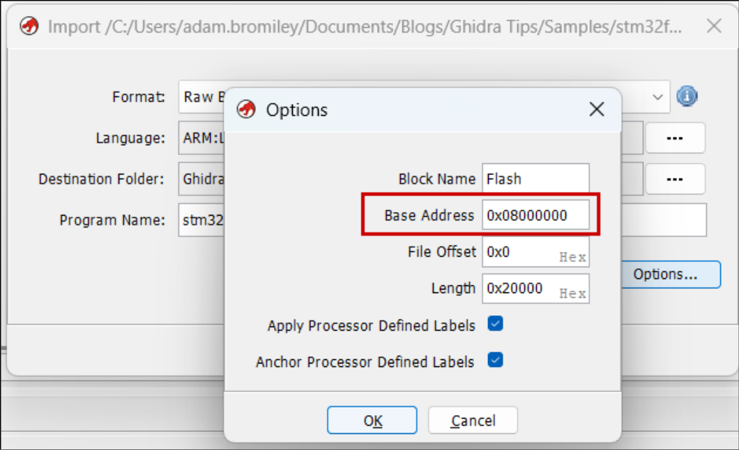 Taming the dragon: reverse engineering firmware with Ghidra | Pen Test ...